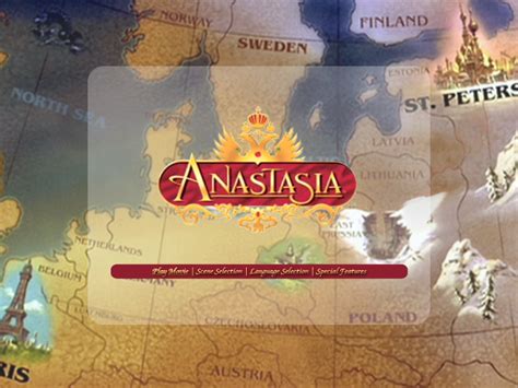 anastasia dvd menu|opening to anastasia 2006 dvd.